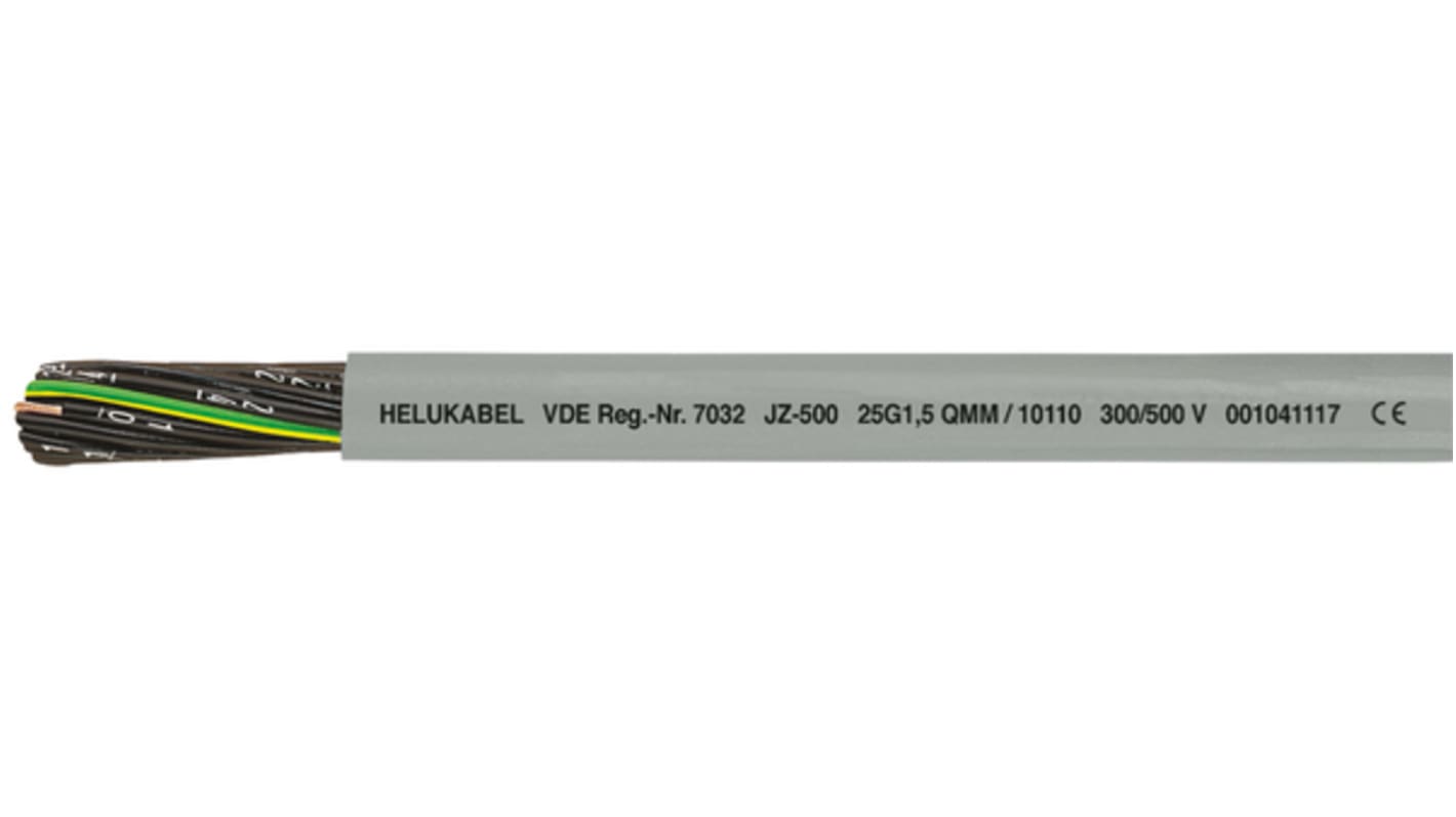 Helukabel Kabel 1 mm² Grau