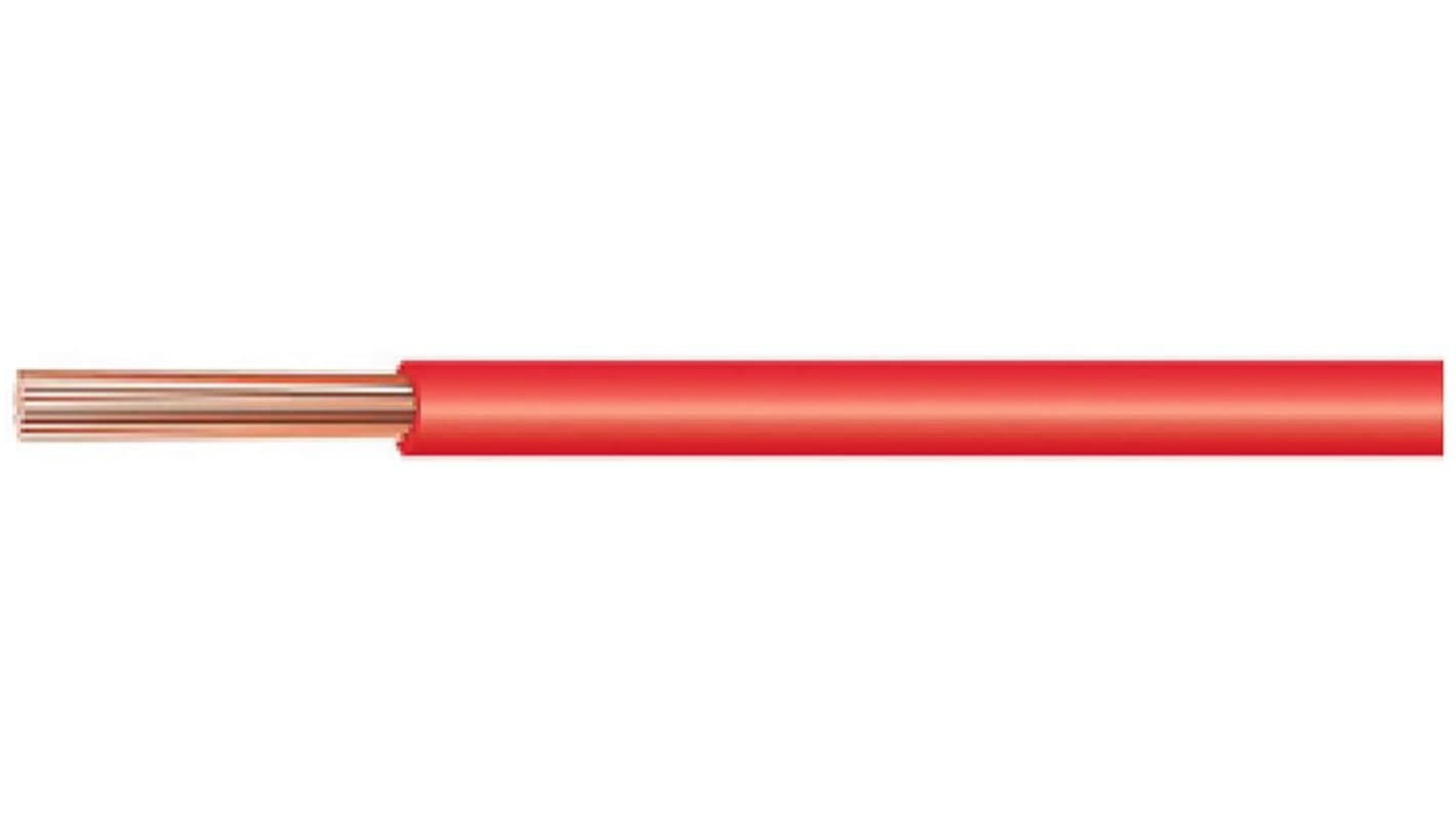 Helukabel Einzeladerleitung 1 mm², 17 AWG (Schließer) 100m Rot Silikon isoliert