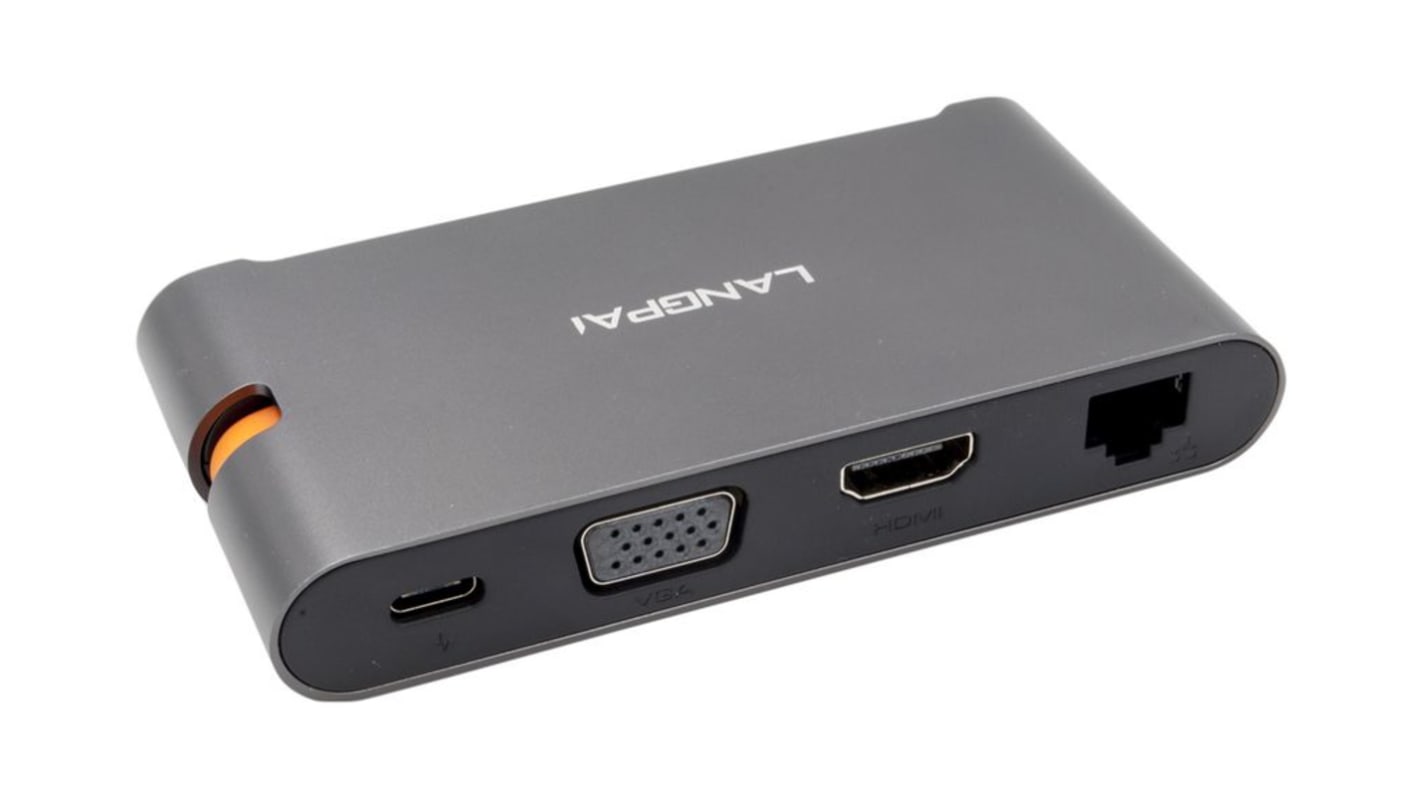 Stacja dokująca, magistrala: USB 3.1, USB: 7, typ: USB C