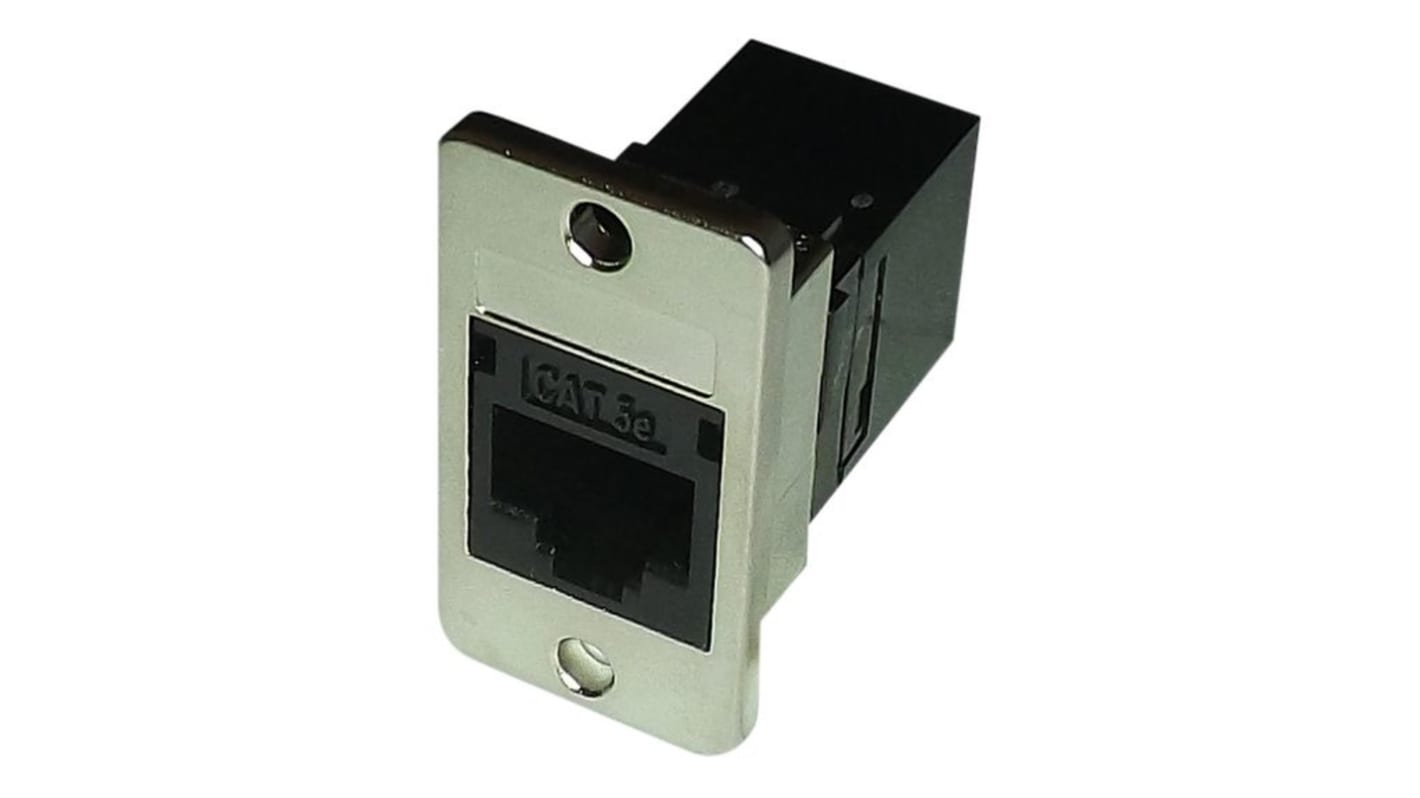 Cat 5e UTP Panel Mount coupler