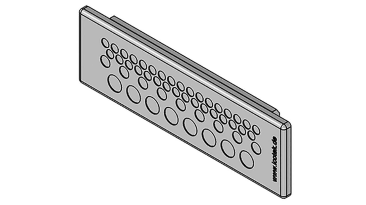 Planet-Wattohm Elastomer Cable Trunking Frame, 142 x 44 x 12mm, KEL-DP