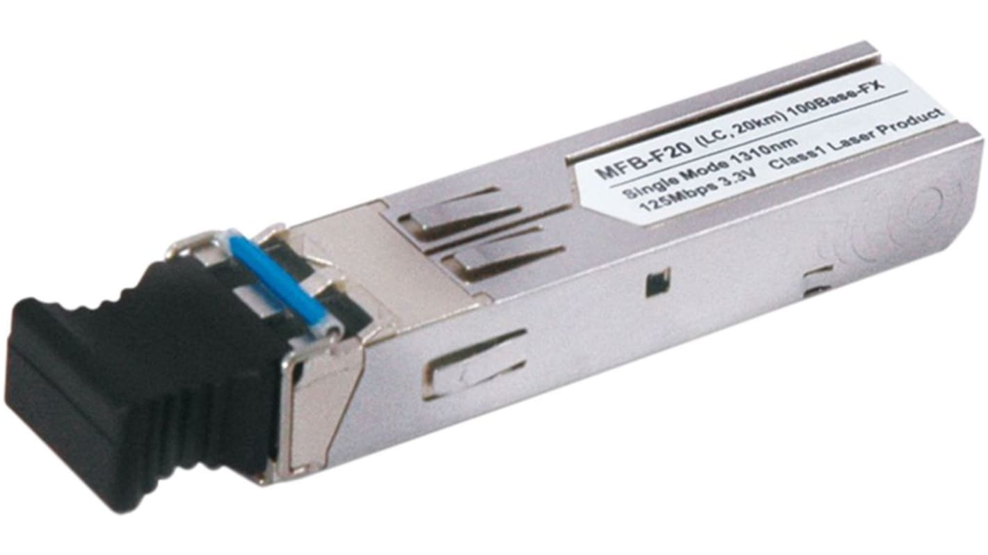 Planet-Wattohm MFB-F20 Fibre Optic Transceiver, LC Connector, 125Mbps 1310nm SFP