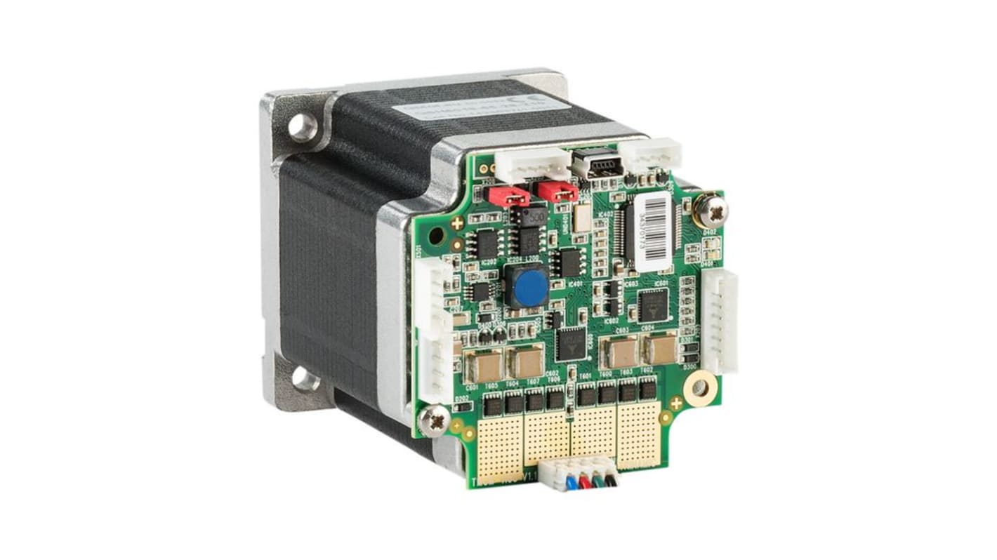 Trinamic PANdrive Series Stepper Motor, 2.1Nm Torque, 51 V, 1.8°, 8mm Shaft