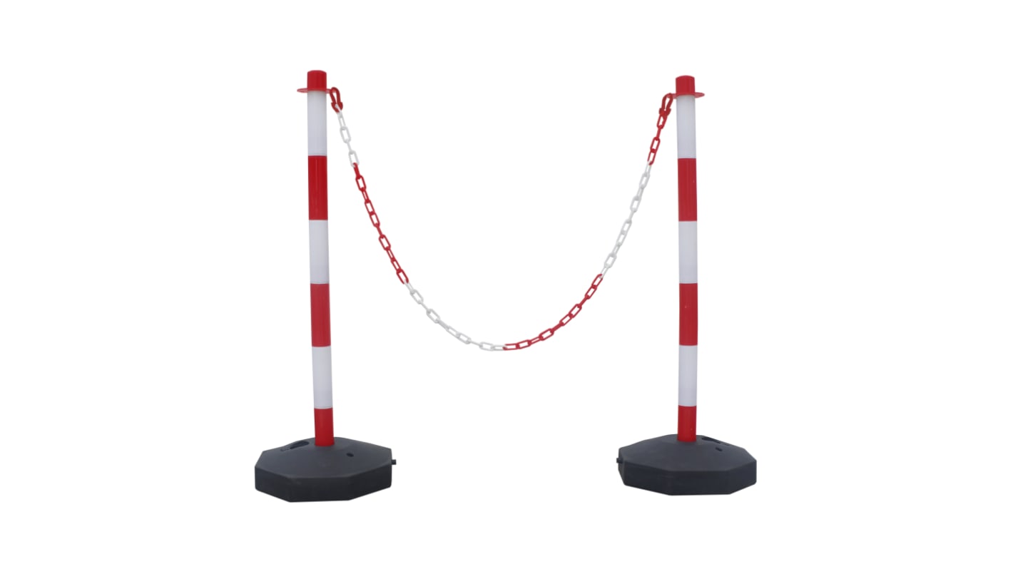 RS PRO Red/White ABS Chain Barrier | RS