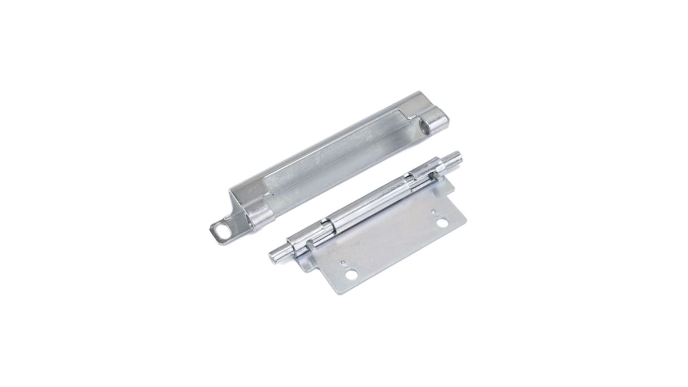 RS PRO Steel Concealed Hinge with a Removable Pin, 126mm x 20.5mm