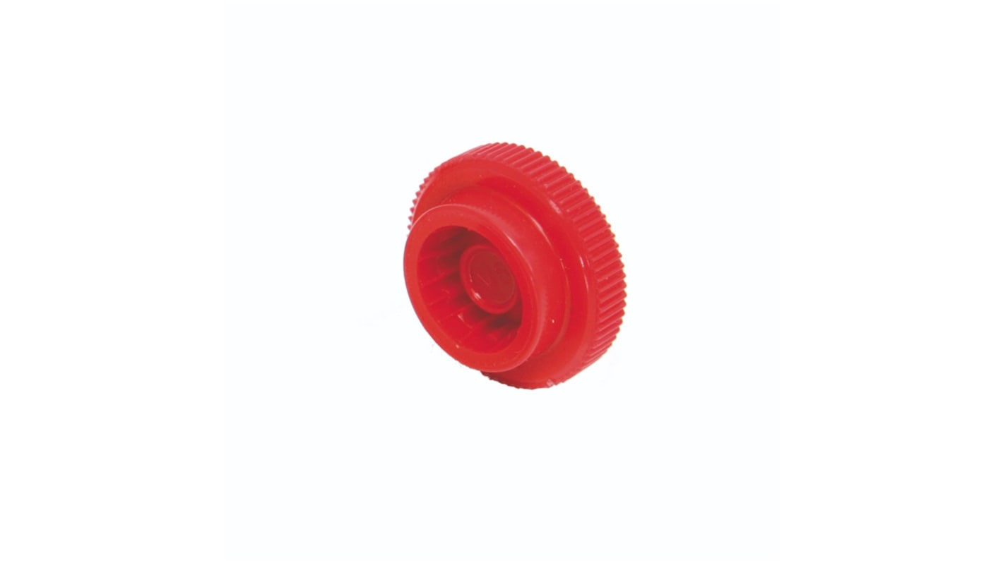 Pomo de apriete, RS PRO, Rojo, Termoplástico acetal, M5