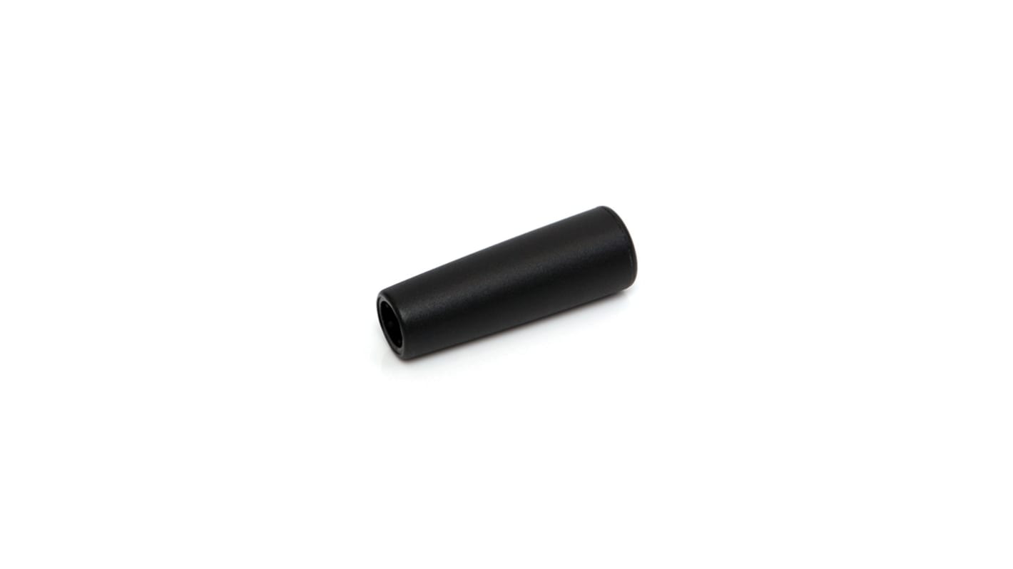 Maniglia per armadietto Nero in Termoplastico RS PRO, effetto Opaco, 90mm x 28 mm