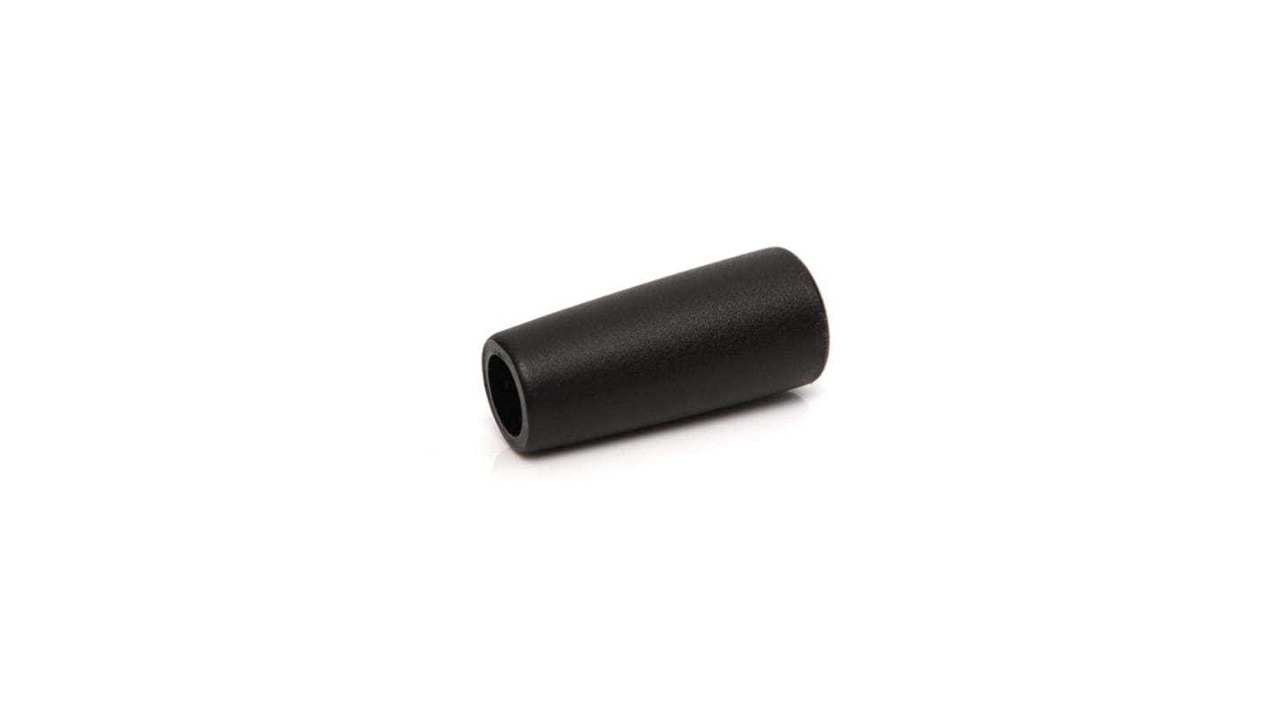 Maniglia per armadietto Nero in Termoplastico RS PRO, effetto Opaco, 65mm x 23 mm