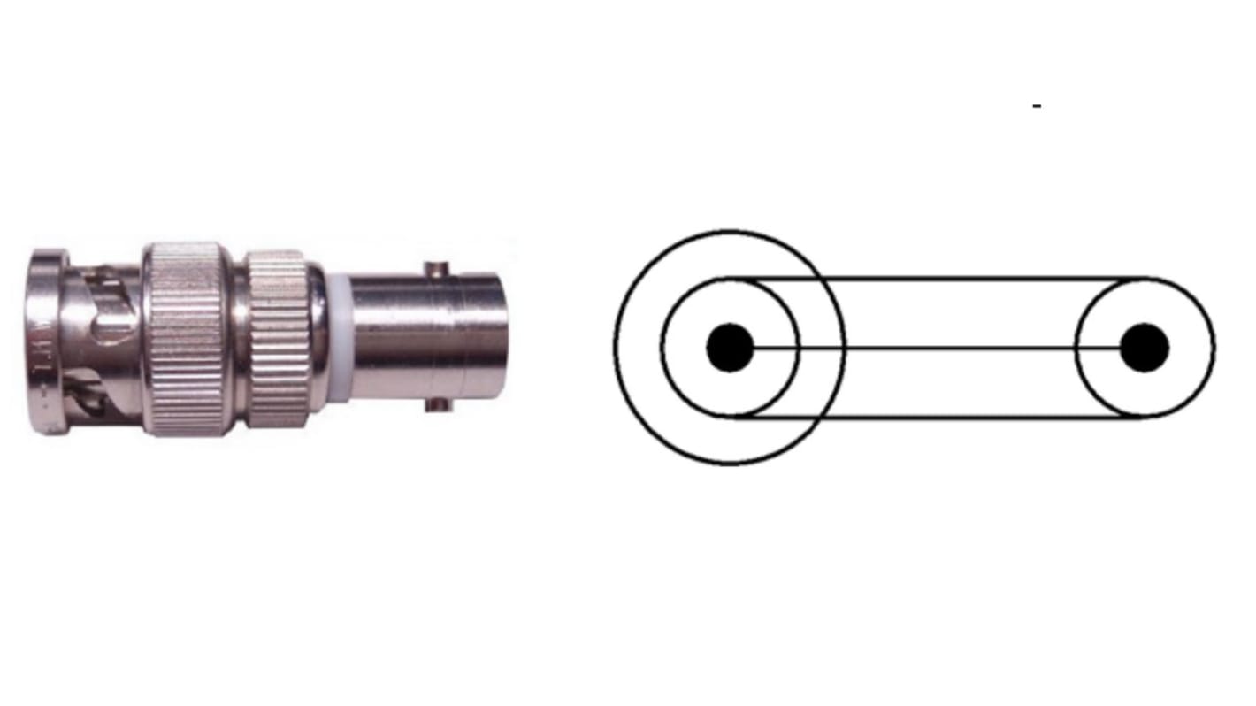 Keysight Technologies N1254A Stecker/Buchse Koaxialsteckverbinder Triax-Steckverbinder, Gerade