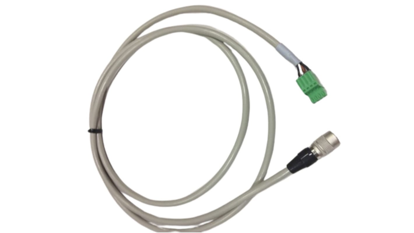 Cable coaxial Keysight Technologies, con. A: Borne de 4 contactos, con. B: Conector circular de 6 pines, long. 1.5m