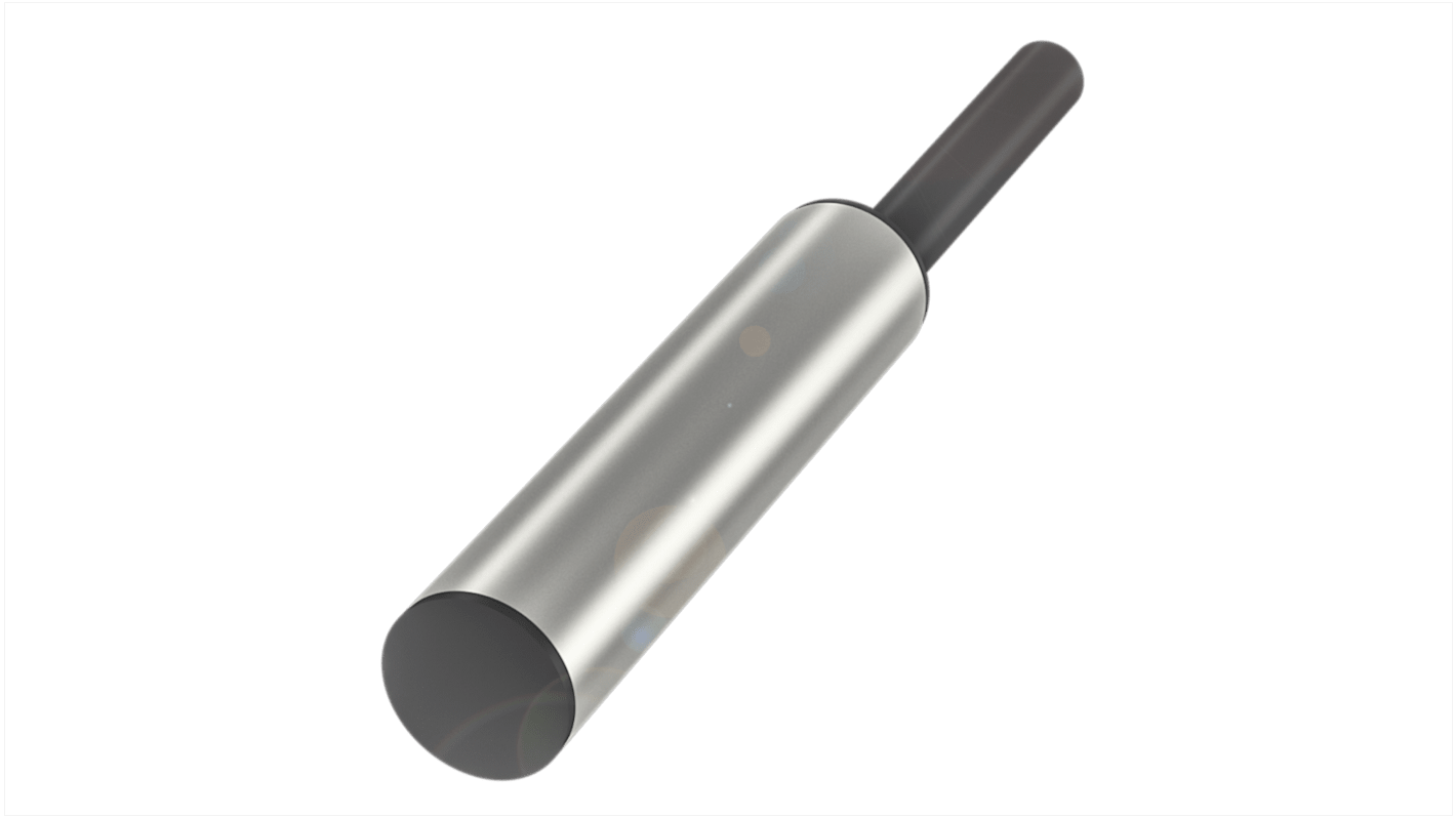 BALLUFF BES Series Inductive Barrel-Style Inductive Proximity Sensor, 2 mm Detection, PNP Output, 10 → 30 V dc,