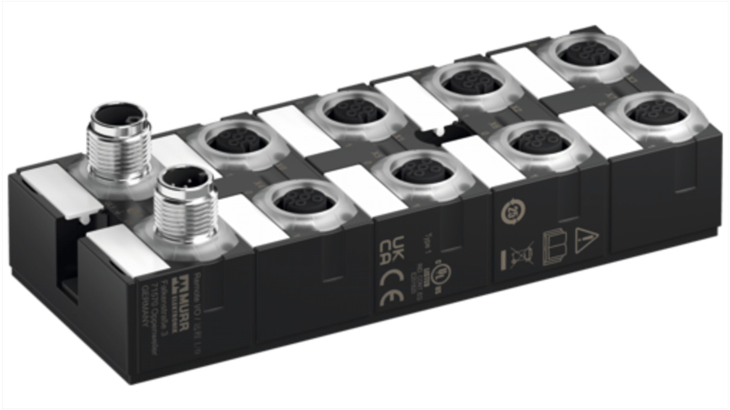 59738 | Murrelektronik Limited MVP12-P6 Series Sensor Hub, M12 | RS