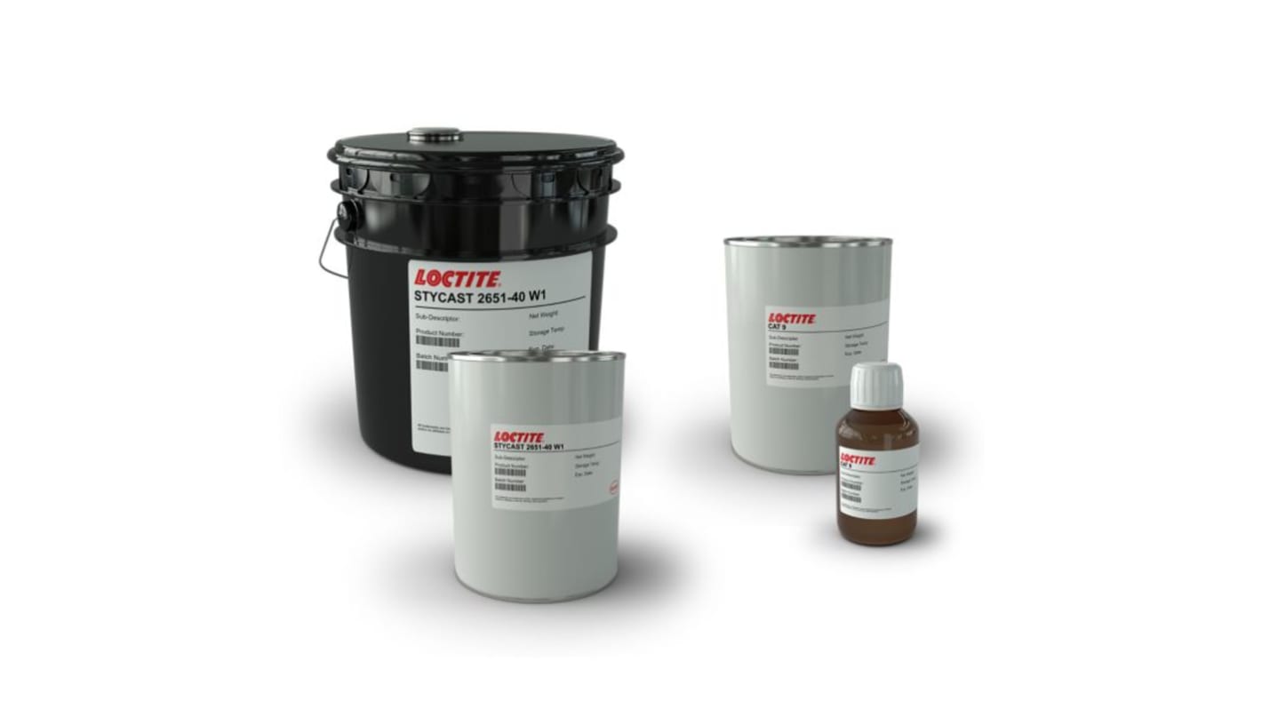 Composto per resinatura in Epossidico Loctite Loctite STYCAST 2651-40 W1, col. Oro, Barattolo da 5 gal