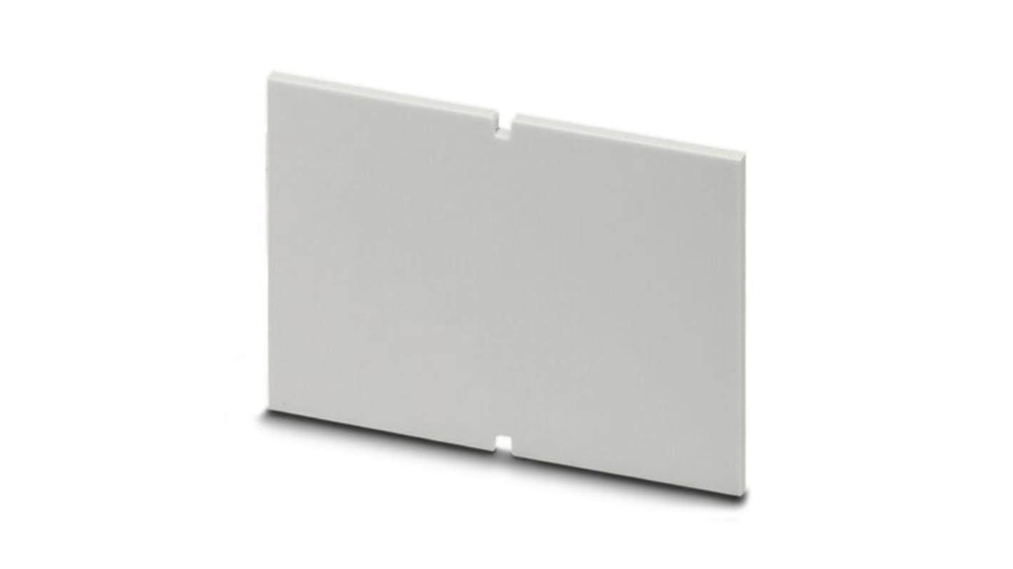 Panel Lateral Phoenix Contact serie UCS de Policarbonato, 67 x 2mm, para usar con Media carcasa de 237 x 195 mm de