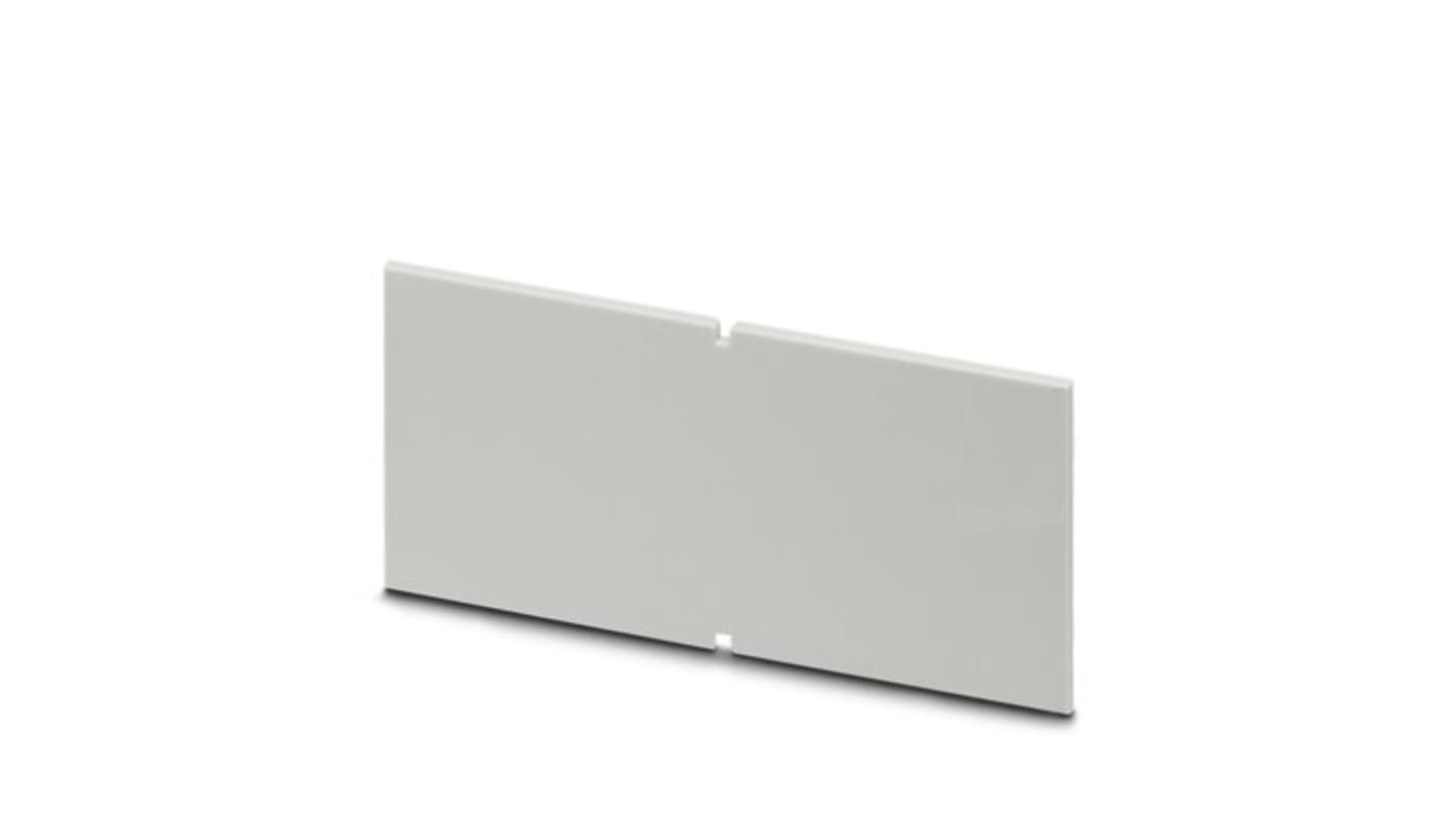 Panel Lateral Phoenix Contact serie UCS de Policarbonato, 47 x 2mm, para usar con Medias carcasas de 125 x 87 mm y 145