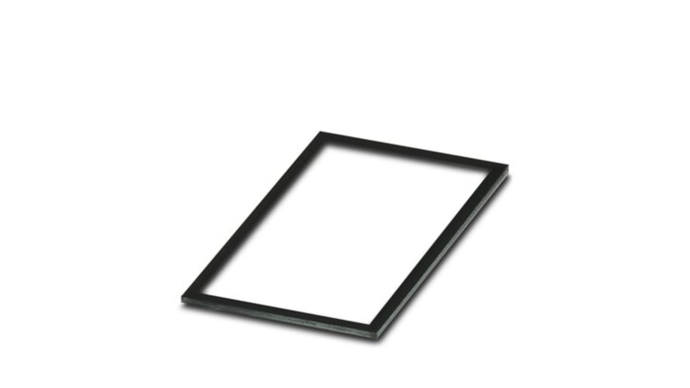 Phoenix Contact Satin/glinsende Transparent Plastikplade, 64.6mm x 60.9mm x 1.5mm, Akryl
