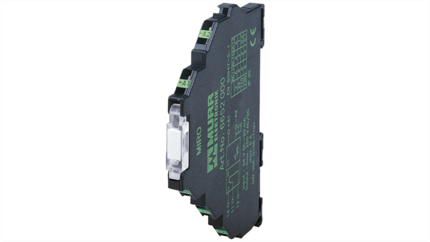 Murrelektronik Limited MIRO TR Halbleiter-Interfacerelais, 0,5 A max., DIN-Schienen 5 V-DC min. 48 V dc max. / 48 V dc