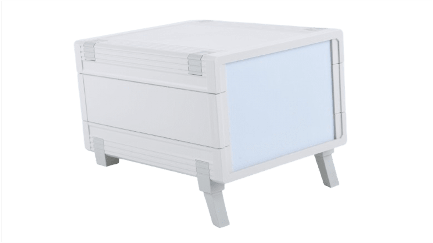 Bopla Ultramas Series Light Grey ABS General Purpose Enclosure, IP40, Light Grey Lid, 157.5 x 198.9 x 62.2mm