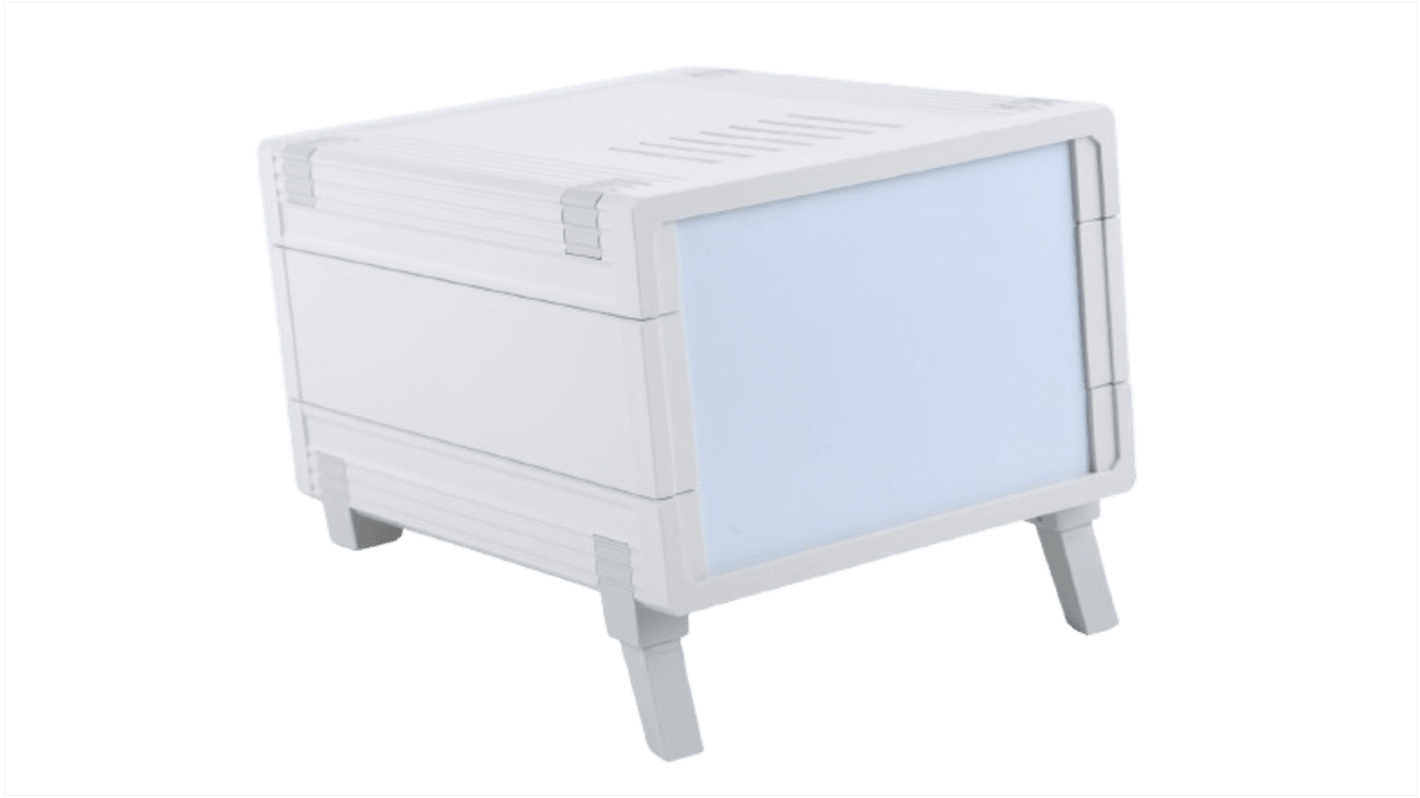 Bopla Ultramas Series Light Grey ABS General Purpose Enclosure, IP40, Light Grey Lid, 157.5 x 198.9 x 107.9mm