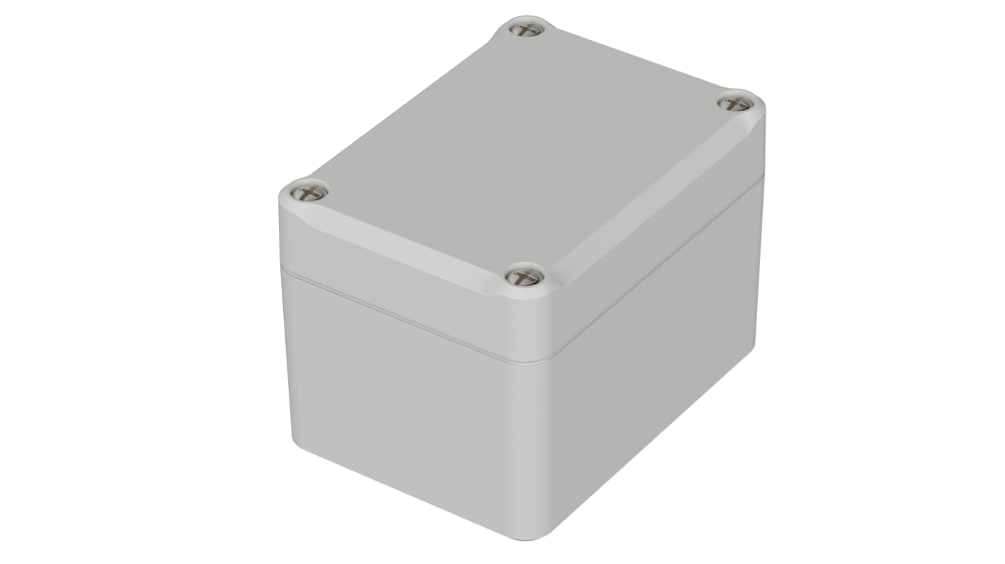 Bopla Euromas II Series Light Grey ABS General Purpose Enclosure, IP65, Light Grey Lid, 82 x 60 x 57mm