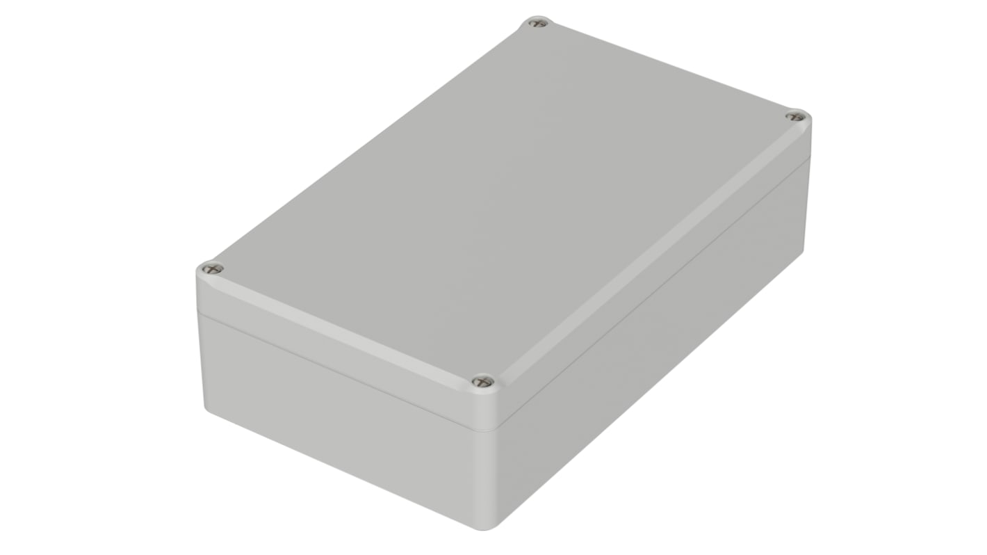 Bopla Euromas II Series Light Grey ABS General Purpose Enclosure, IP65, Light Grey Lid, 200 x 120 x 57mm