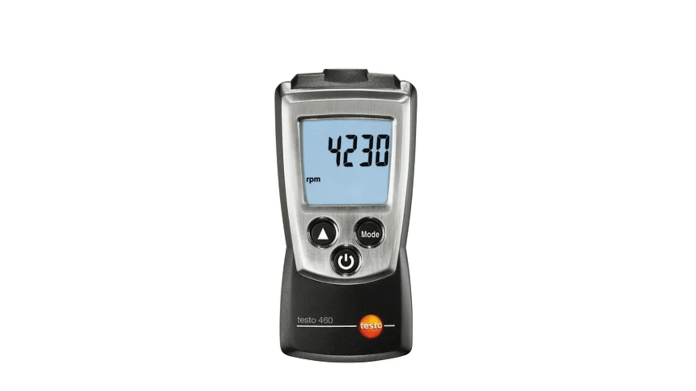 Testo testo 460, ±0.02 Digital Tachometer → 29999U/min