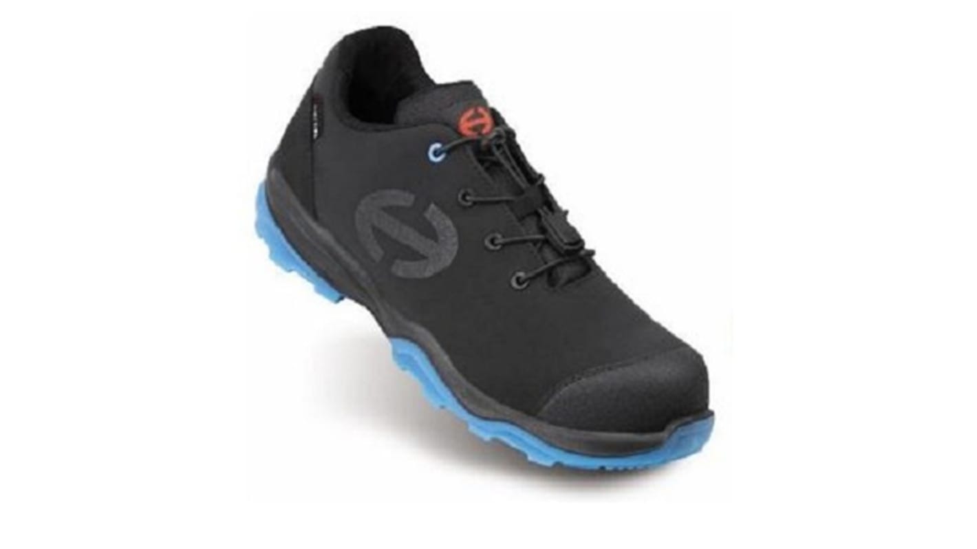 Uvex RUN-R PLANET Unisex Black Non Metal  Toe Capped Safety Shoes, UK 12, EU 47