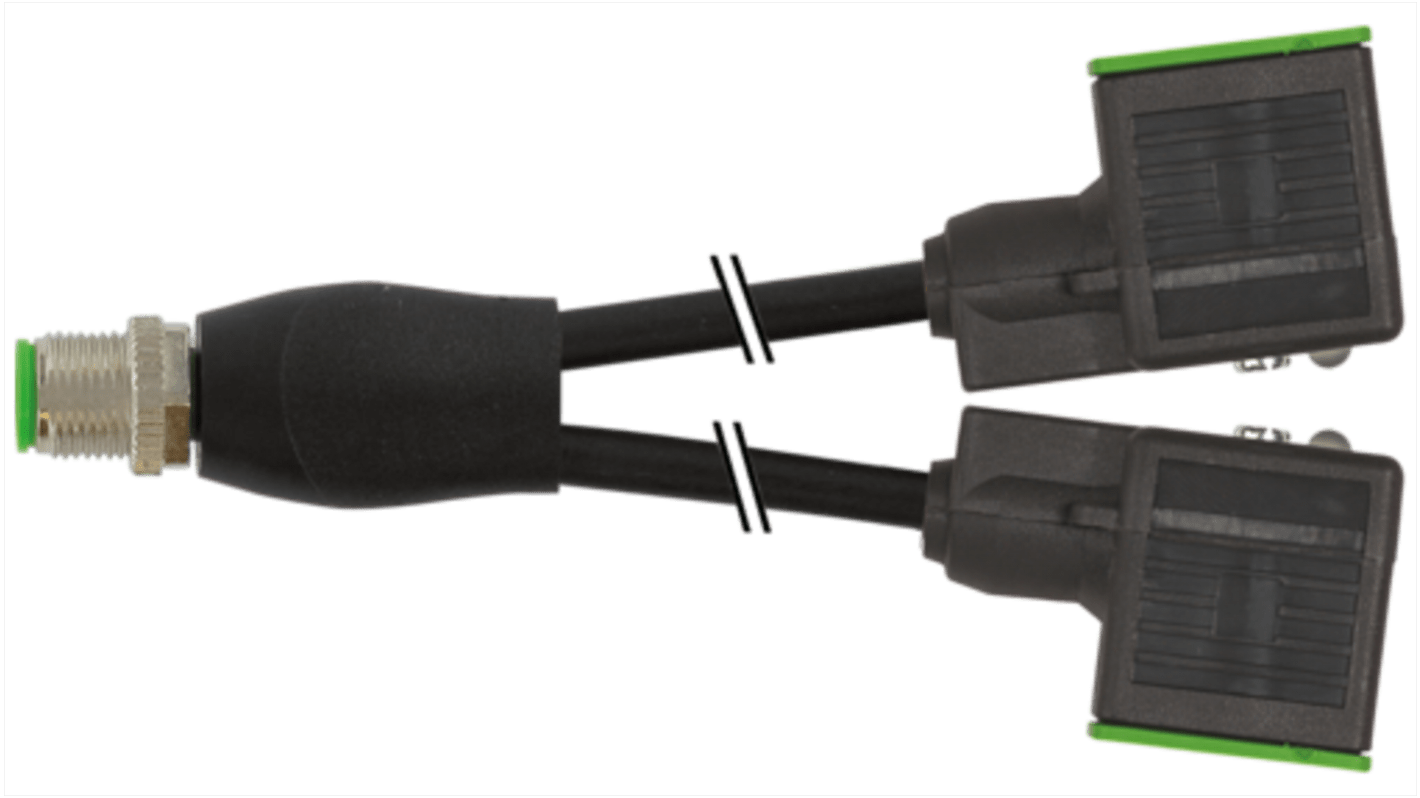 Conector de válvula de solenoide Murrelektronik Limited, 7000-42401-6360100