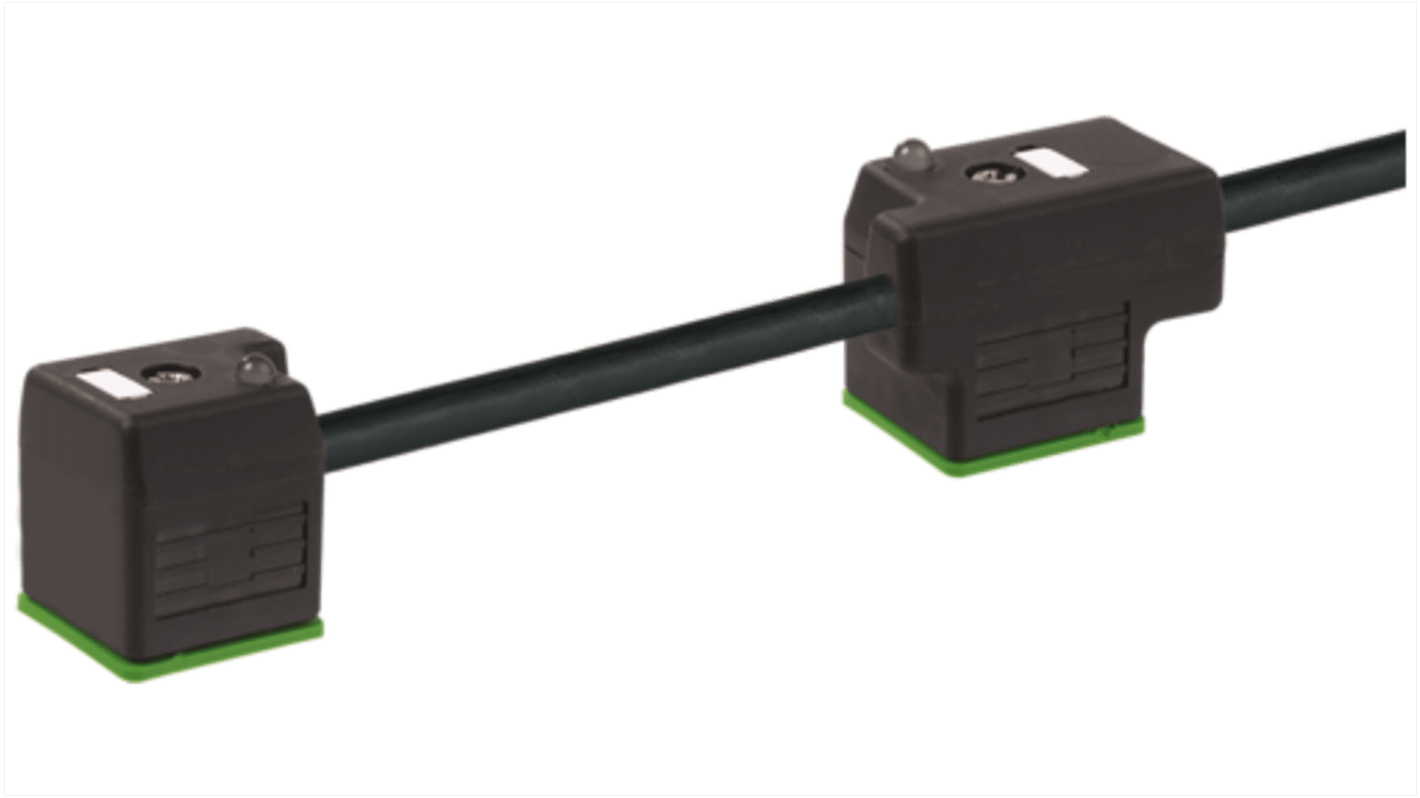 Murrelektronik Limited Solenoid Valve Cable Plug for use with MSUD Valve