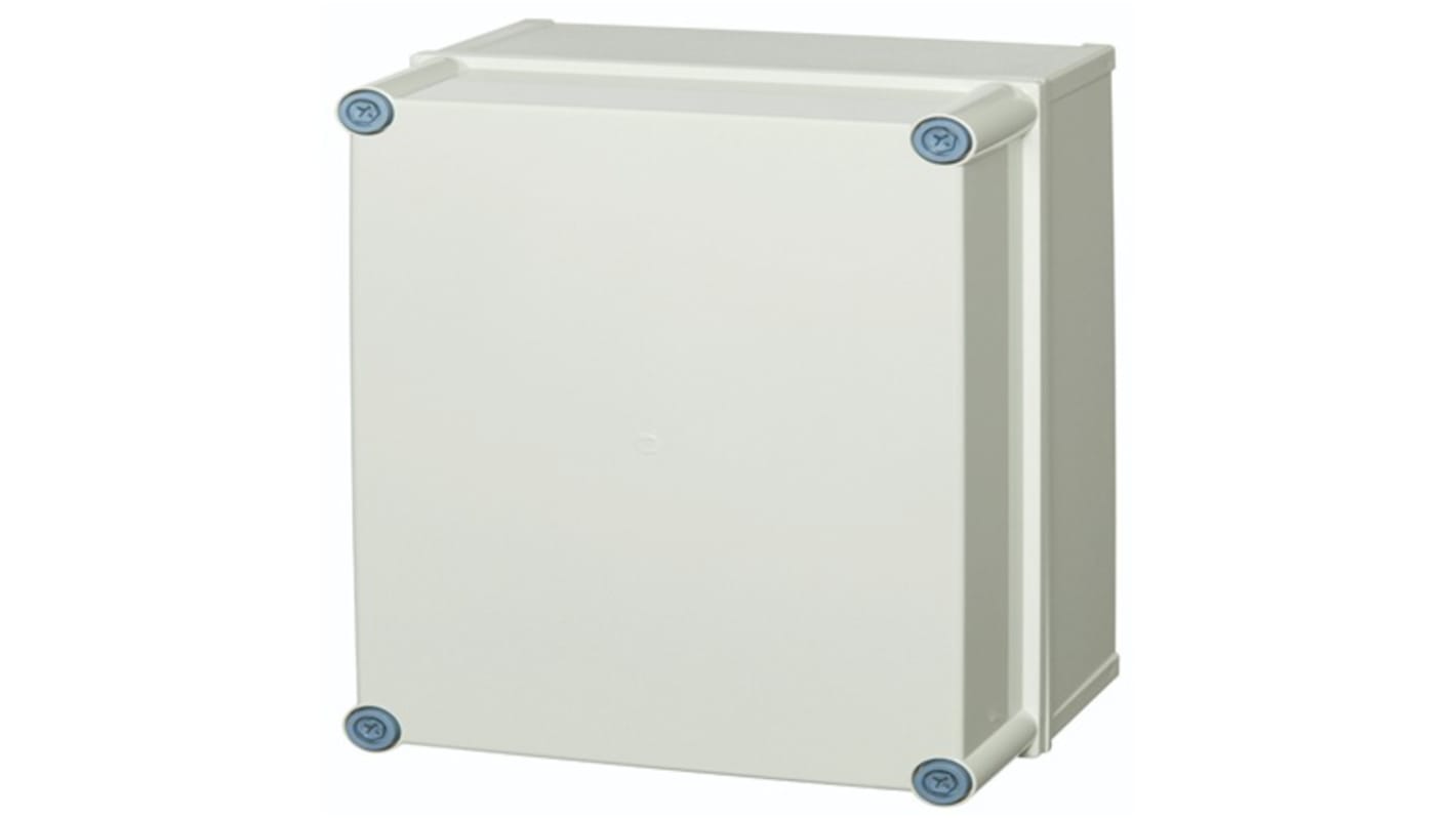 Fibox CAB PCQ Series Grey Polycarbonate General Purpose Enclosure, IP66, IP67, IK08, Grey Lid, 400 x 300 x 230mm