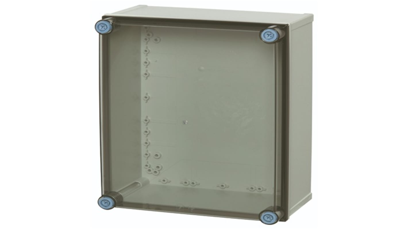 Fibox CAB PCQ Polycarbonat Universal-Gehäuse Grau Außenmaß 400 x 300 x 230mm IP66, IP67