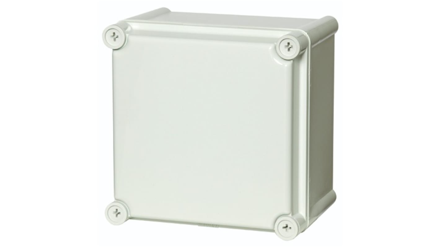 Caja de uso general Fibox de Policarbonato Gris, 190 x 190 x 180mm, IP65