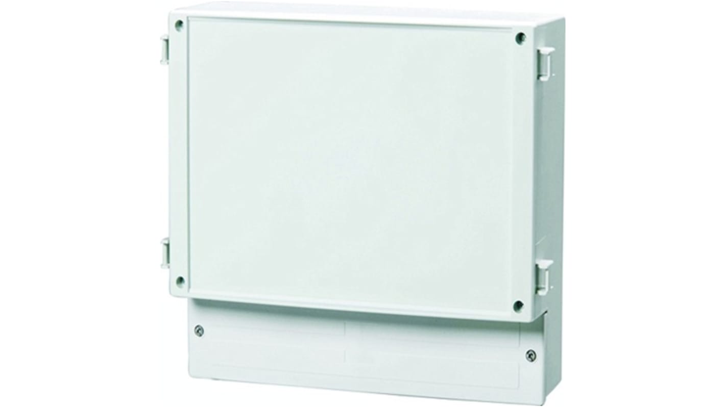 Fibox PC Series Grey Polycarbonate General Purpose Enclosure, IP65, IK08, Grey Lid, 314 x 260 x 110mm