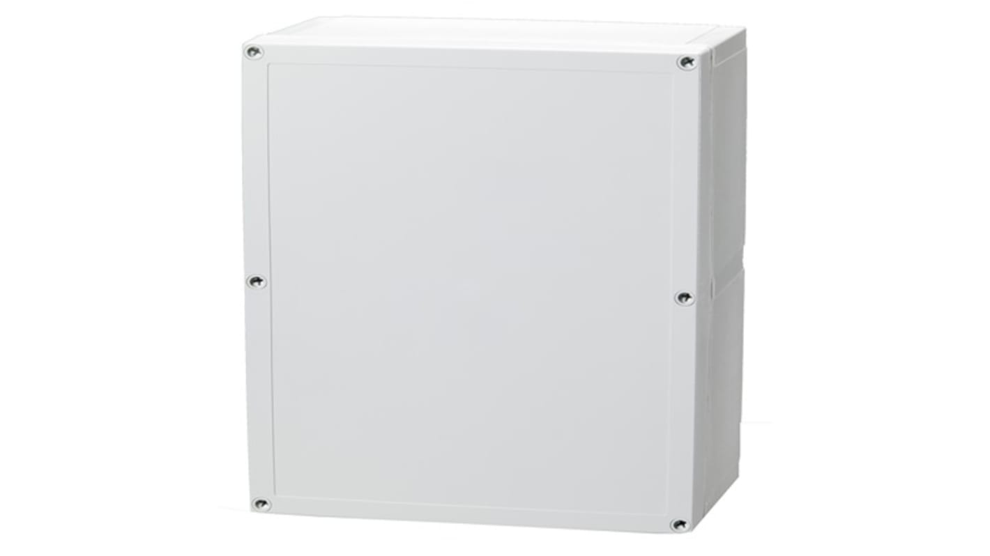 Fibox PC Series Grey Polycarbonate General Purpose Enclosure, IP65, IK08, Transparent Lid, 360 x 255 x 152mm