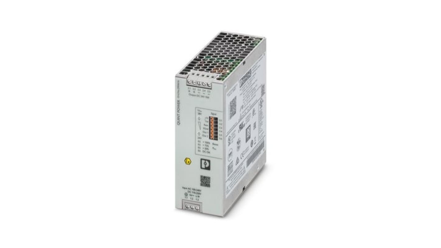 Phoenix Contact QUINT4-PS/1AC/24DC/10/+ DIN-Schienen Netzteil 274VA, 240V ac, 24V dc / 10A