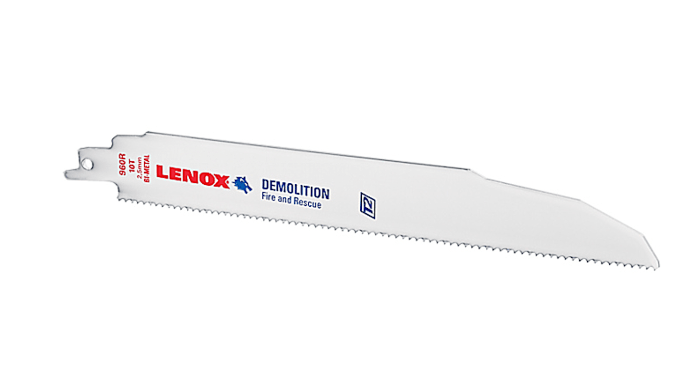 Lenox Sägeblatt / 6 TPI, 5 Stück für Abbruch, genageltes Holz