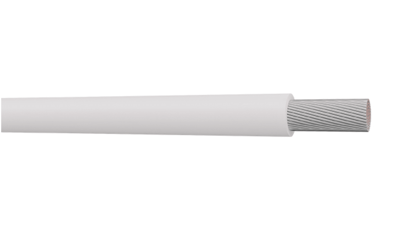 S2Ceb-Groupe Cae Flexibles Kabel 1,91 mm², 14 AWG Weiß PTFE isoliert