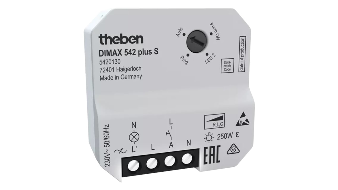 Theben DIMAX 542 Dimmer, Dämmerungsschalter, 230 V AC 250W