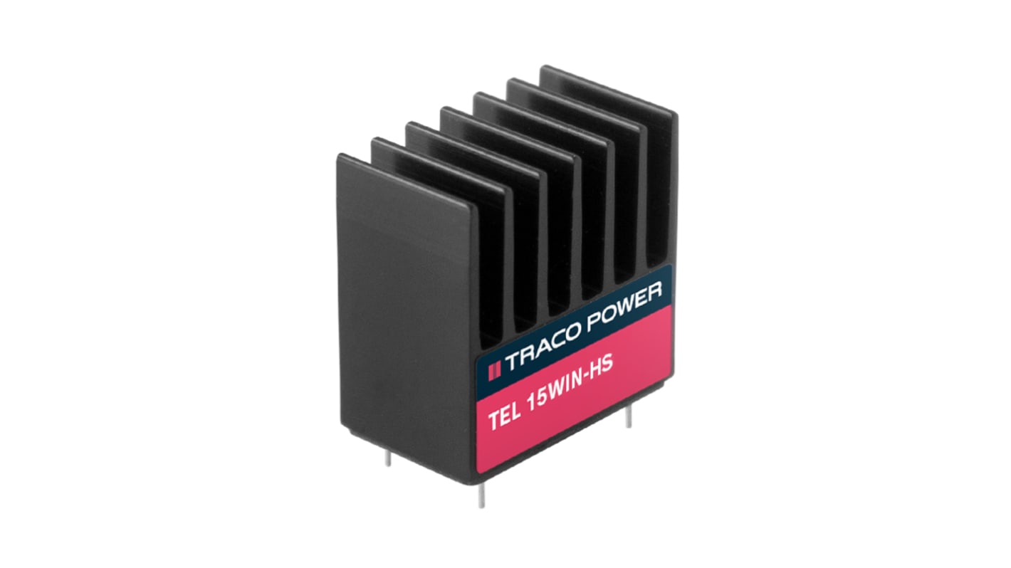 TRACOPOWER TEL 15-4822WIN-HS, Dual-Channel, DC-DC DC-DC Converter, 625mA 5-Pin, DIP-16