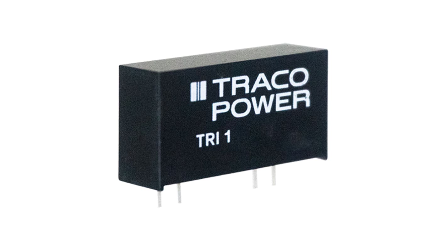 TRACOPOWER TRI 1-0512, Dual-Channel, DC-DC DC-DC Converter, 84mA 6-Pin, SMD-14