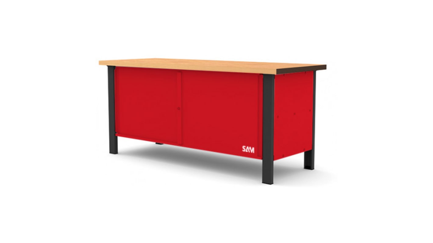 Banco da lavoro SAM, 880mm x 750mm x 2000mm