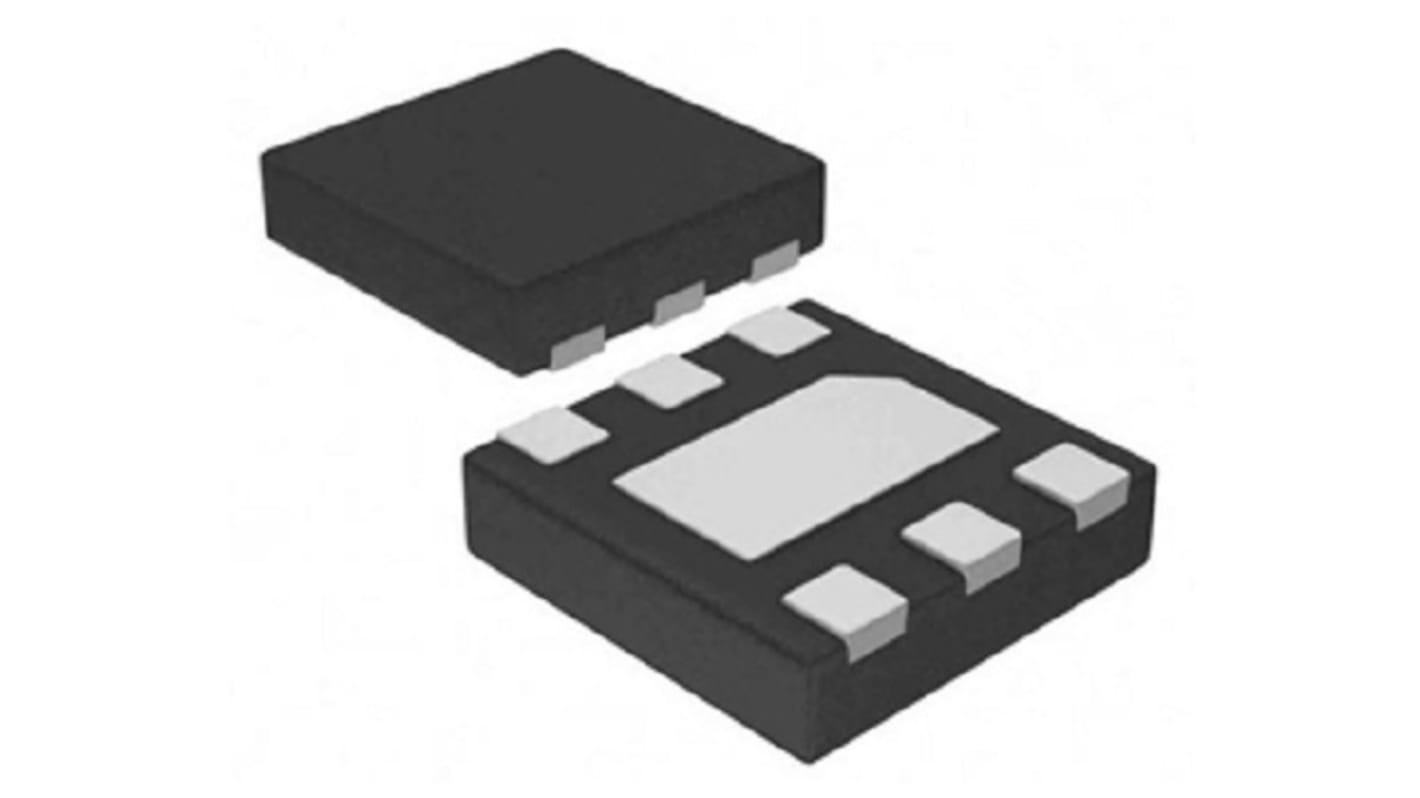 onsemi LOD電圧レギュレータ 低ノイズLDO LDO 6 V, 8-Pin, NCP59801CMTWADJTAG
