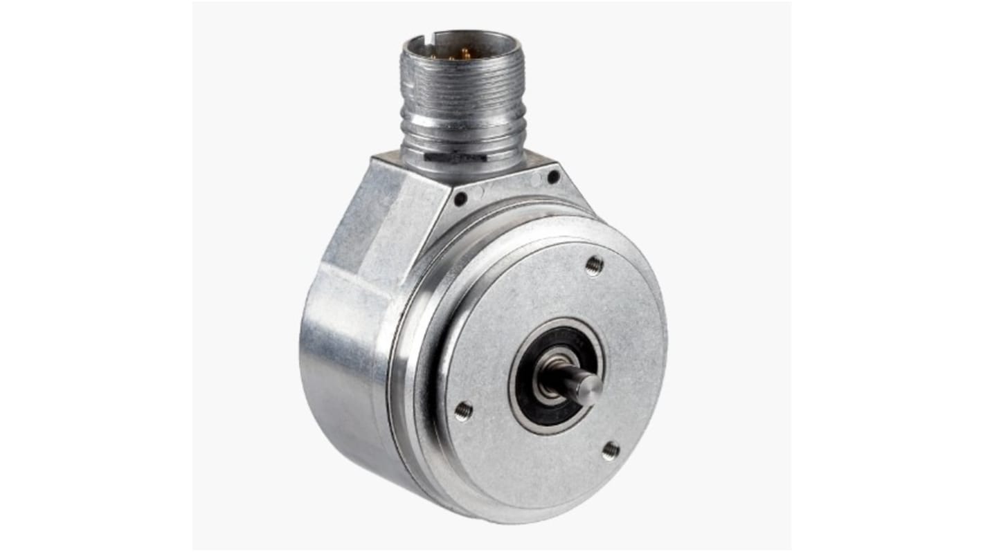 Sick DFS60B Series Incremental Incremental Encoder, 8192ppr ppr, RS422, TTL Signal, Solid shaft Type, 6mm Shaft