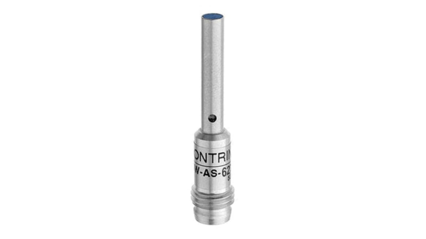 Sensor de proximidad Contrinex from Molex, alcance 1,5 mm, salida PNP, IP67