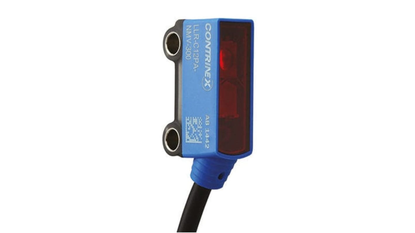 Fotocélula rectangular Contrinex from Molex Haz pasante, Conector M8