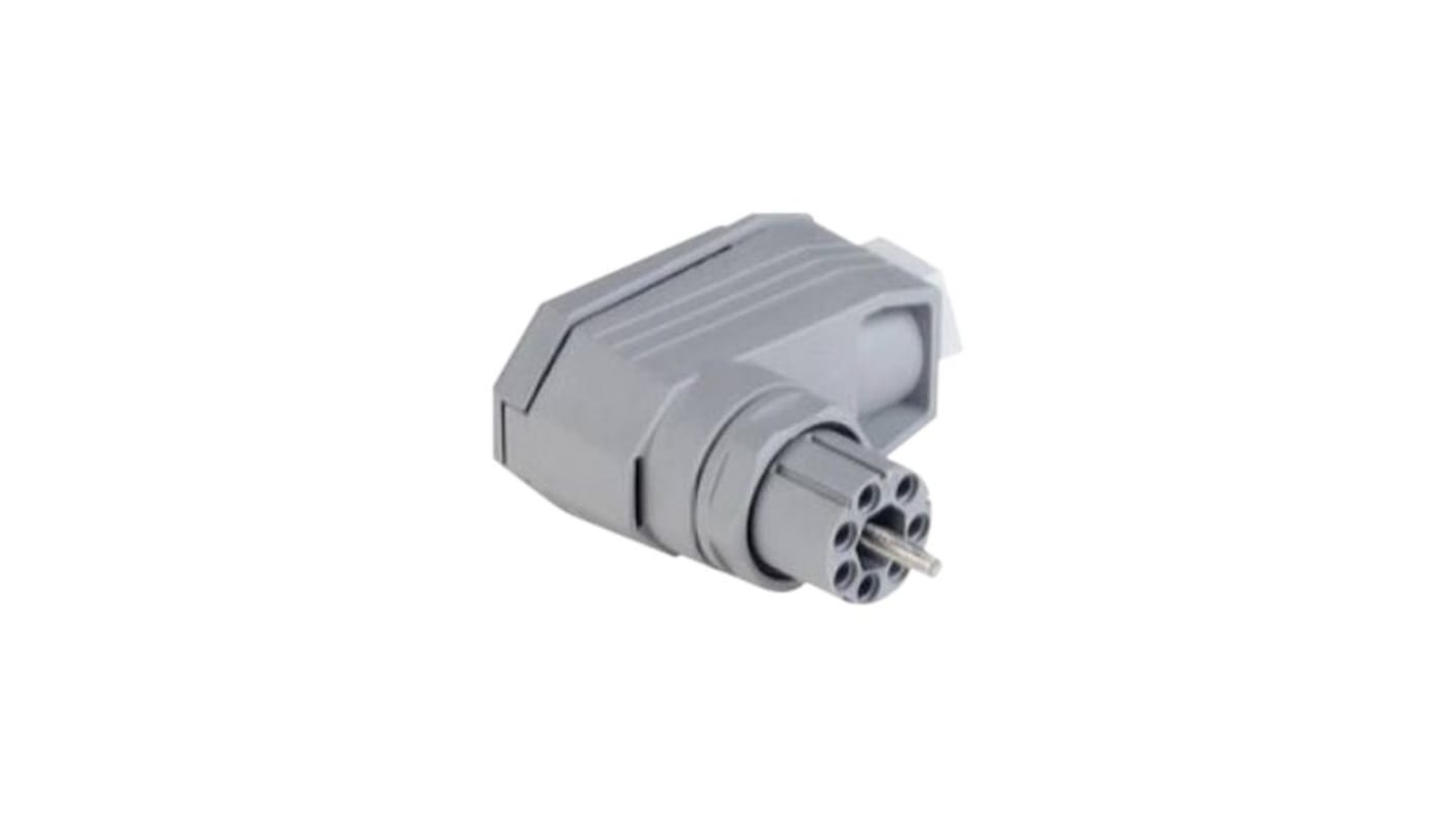 Industrial Circular Connectors, 7 Contacts, Cable Mount, Socket, Female, IP65, N6R FF Series