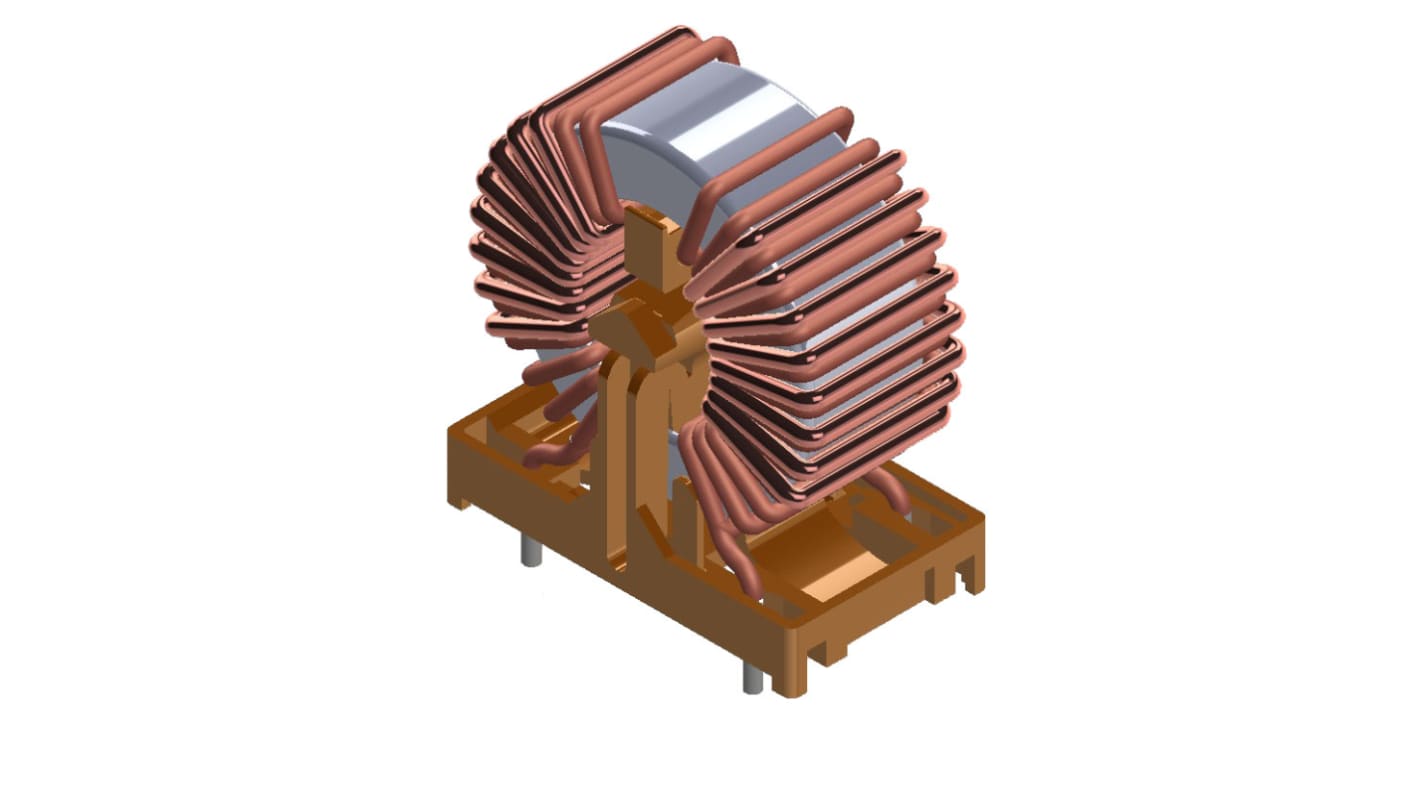 2 x 3,3 mH 10 0.0115Ω 04770 Közös módú fojtás