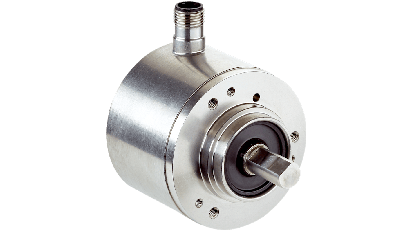 Sick DFS60I Series Incremental Incremental Encoder, 1024ppr ppr, HTL, Push Pull Signal, Solid shaft Type, 8mm Shaft