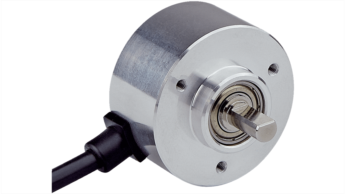 Sick DLS40E Series Incremental Incremental Encoder, 1024ppr ppr, HTL, TTL Signal, Solid shaft Type, 6mm Shaft