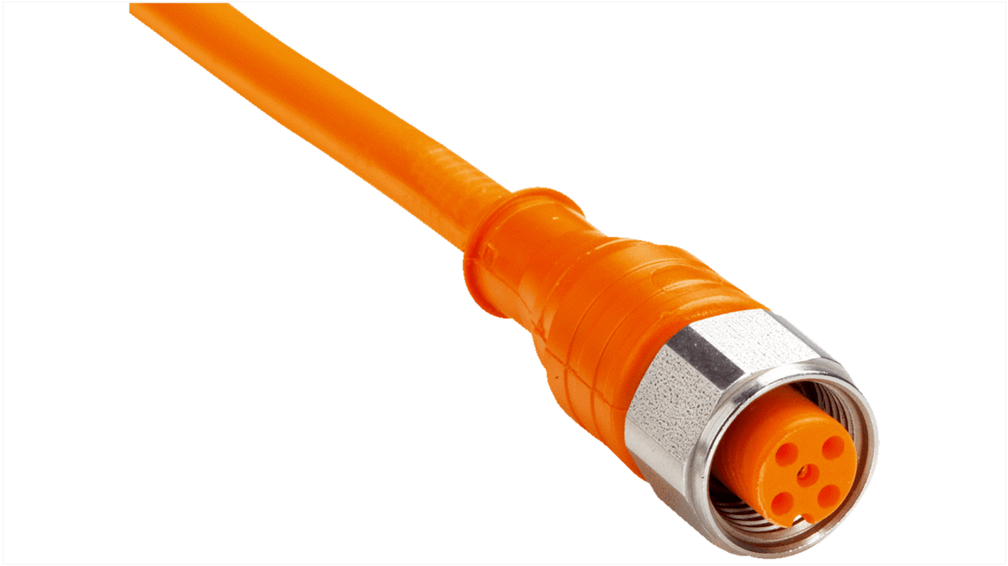 Sick Straight Female 5 way M12 to 5 way Connector & Cable, 2m